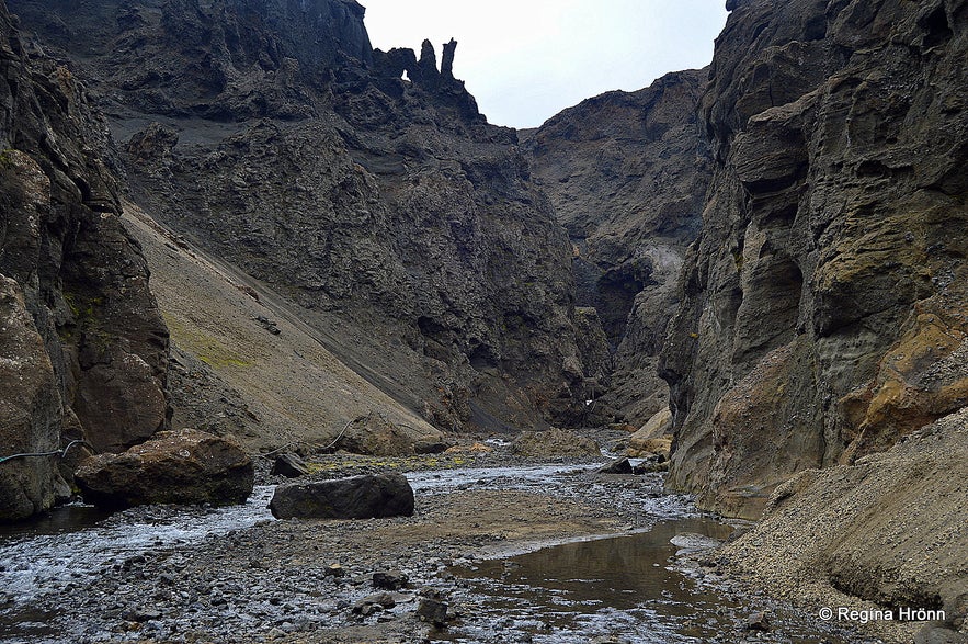 Drekagil canyon