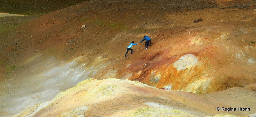 Krafla geothermal area