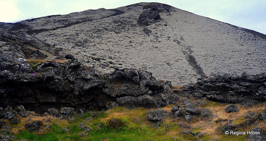 Grábrók crater in Borgarfjörður Grábrók crater in Borgarfjörður
