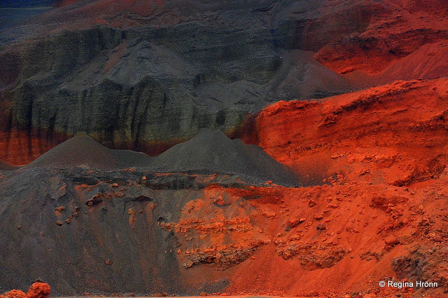 Seyðishólar craters South-Iceland