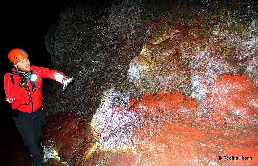 Vatnshellir lava cave Snæfellsnes Vatnshellir lava cave Snæfellsnes