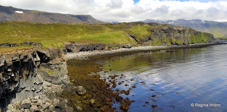 Sölvahamar cliff Snæfellsnes