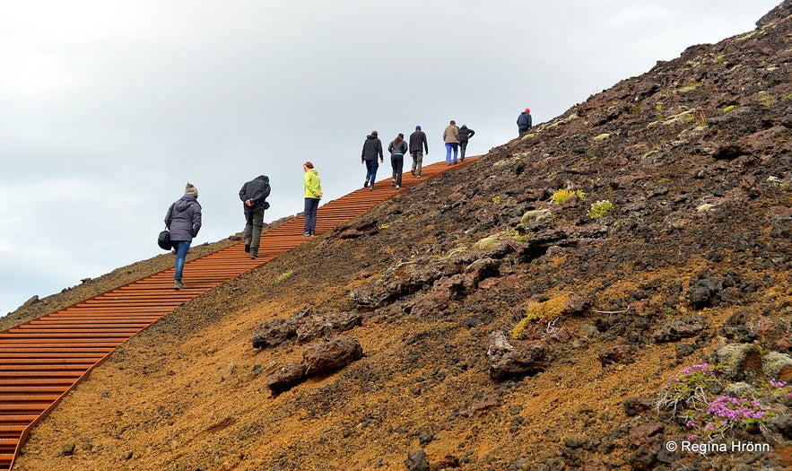 Saxhóll crater Snæfellsnes