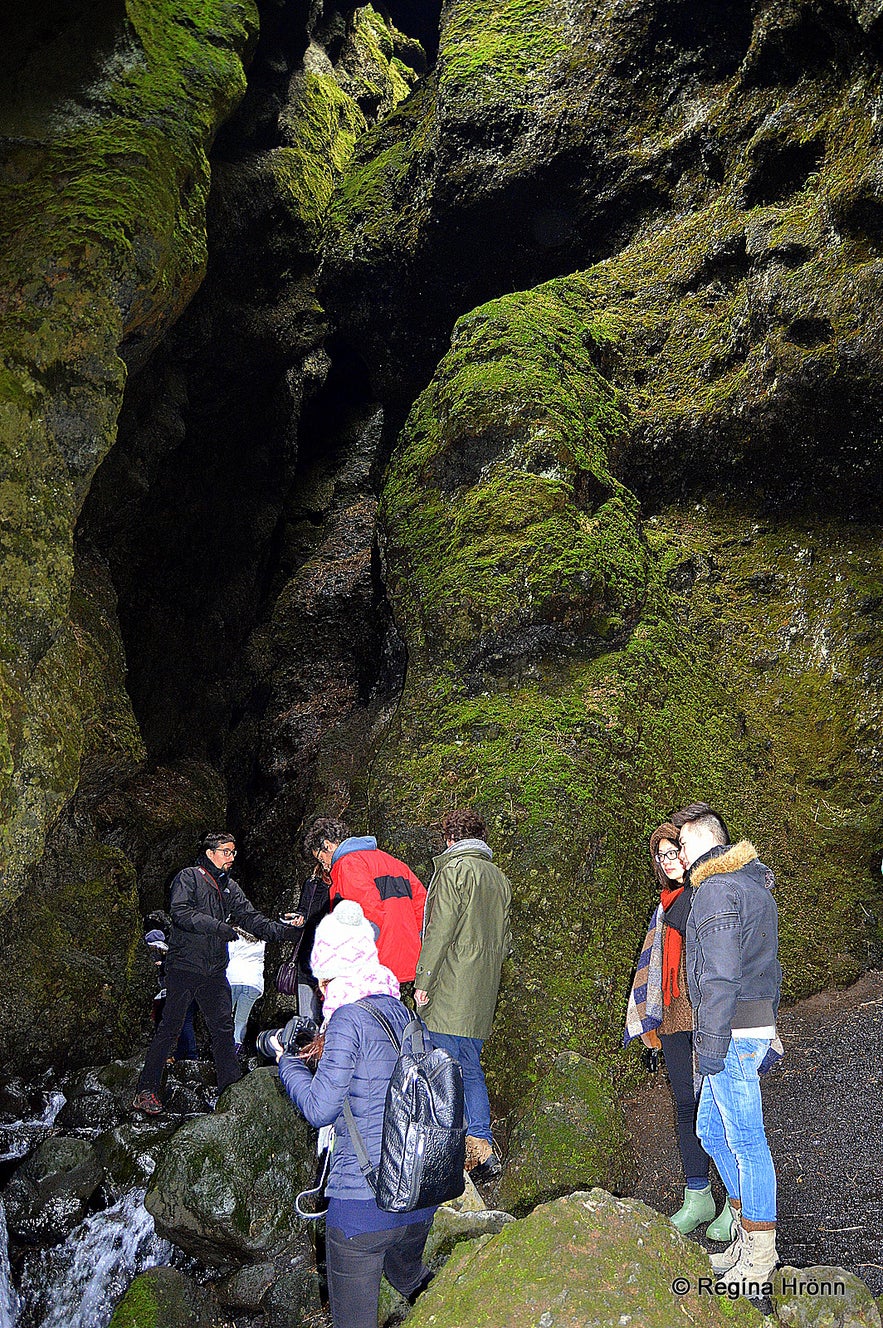 Rauðfeldsgjá gorge Snæfellsnes