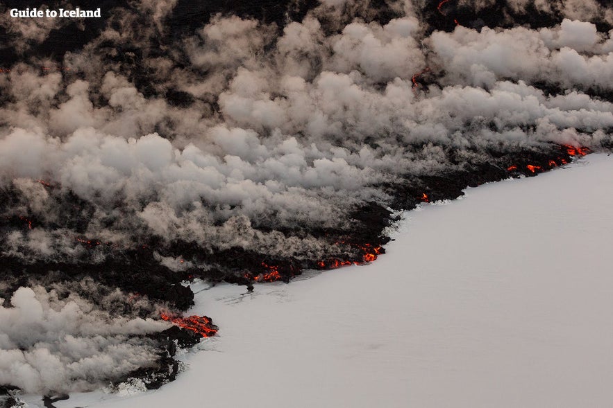 The Land of Fire and Ice, captured in one amazing shot!