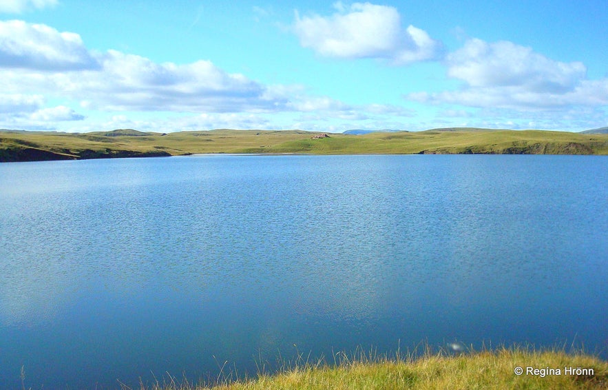 Lake Systravatn near Kirkjubæjarklaustur in South Iceland