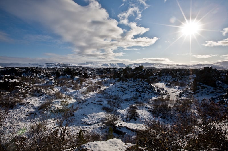 iceland volcano tourist spot