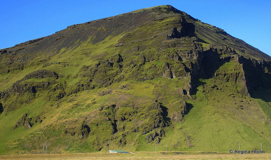 Pétursey in South-Iceland Pétursey in South-Iceland