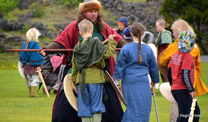 The annual Viking festival in Hafnarfjörður