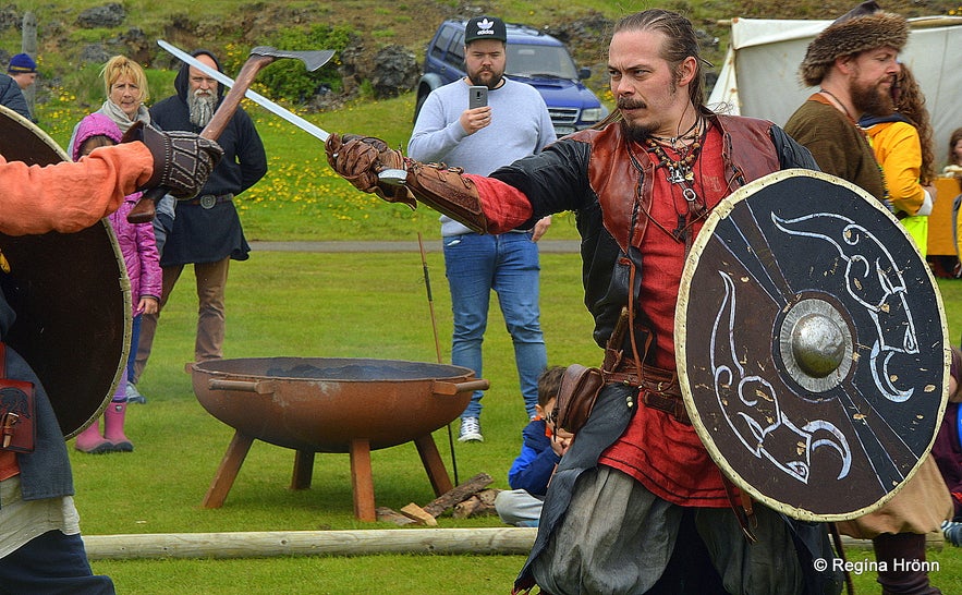 The annual Viking festival in Hafnarfjörður