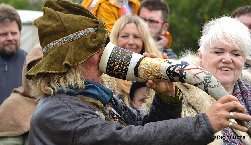 The annual Viking festival in Hafnarfjörður