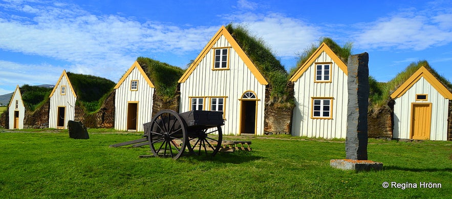 Glaumbær Turf House in North-Iceland
