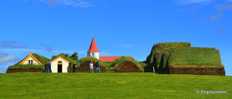 Glaumbær Turf House in North-Iceland