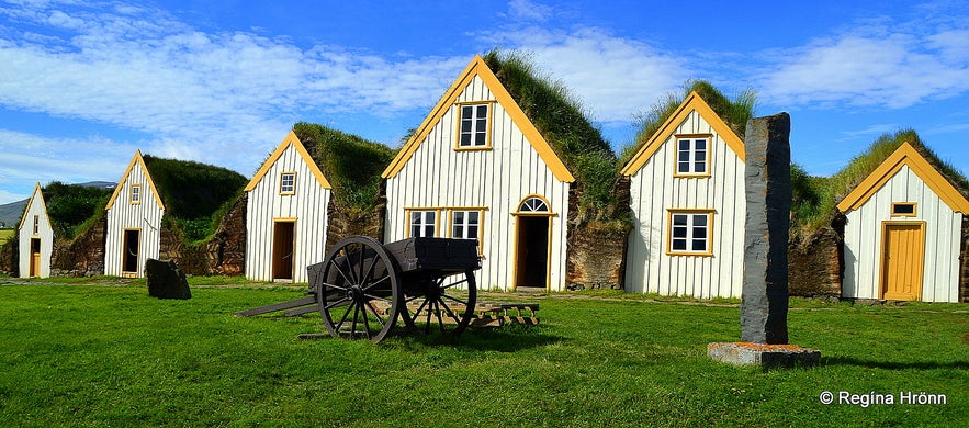 Glaumbær turf house in North-Iceland Glaumbær turf house in North-Iceland