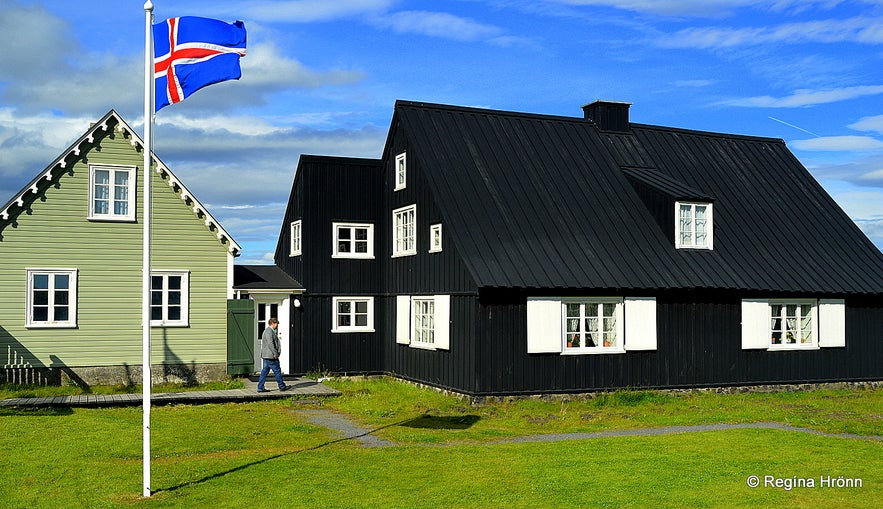 The House in Eyrarbakki village