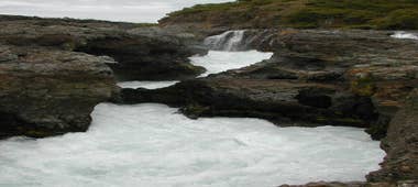 Barnafoss-Wasserfall