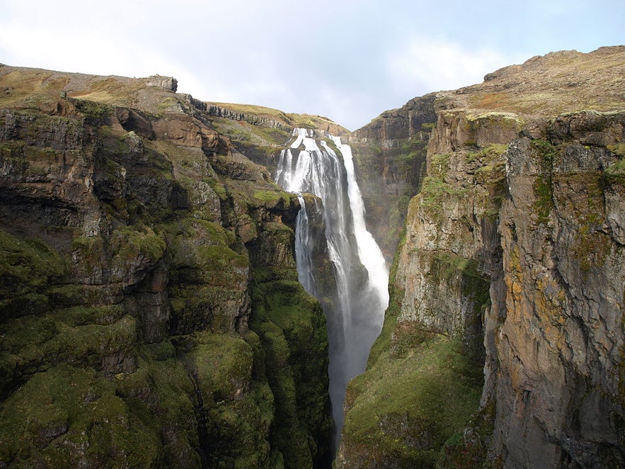 The hike to Glymur is a little tough, but rewarding.