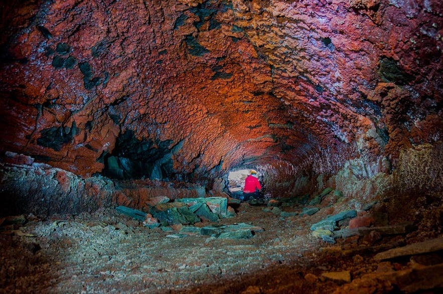 Lava caving is a great way to learn about the geological history of the Blue Mountains.