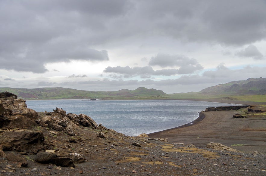 Kleifarvatn is now a location for scuba divers.