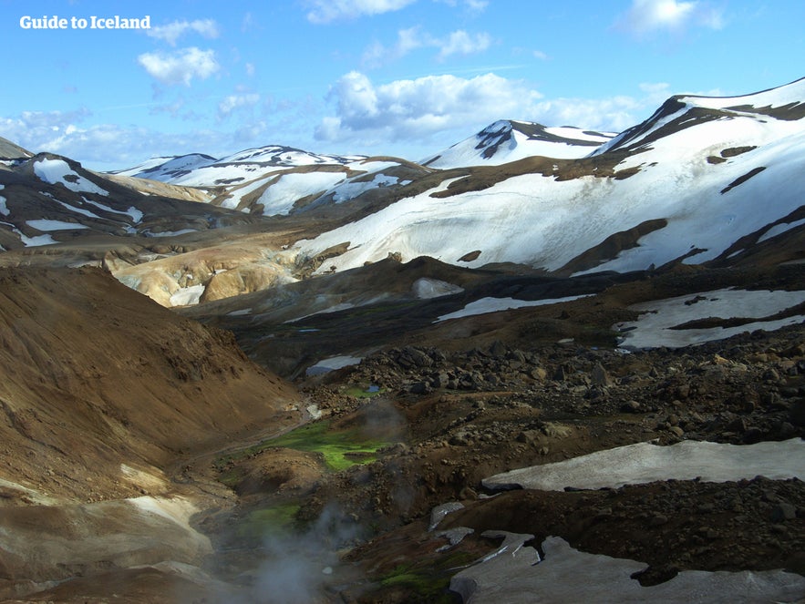 Geothermal Areas in Iceland