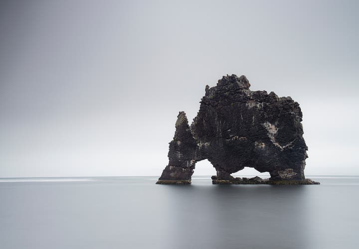 冰島北部犀牛石