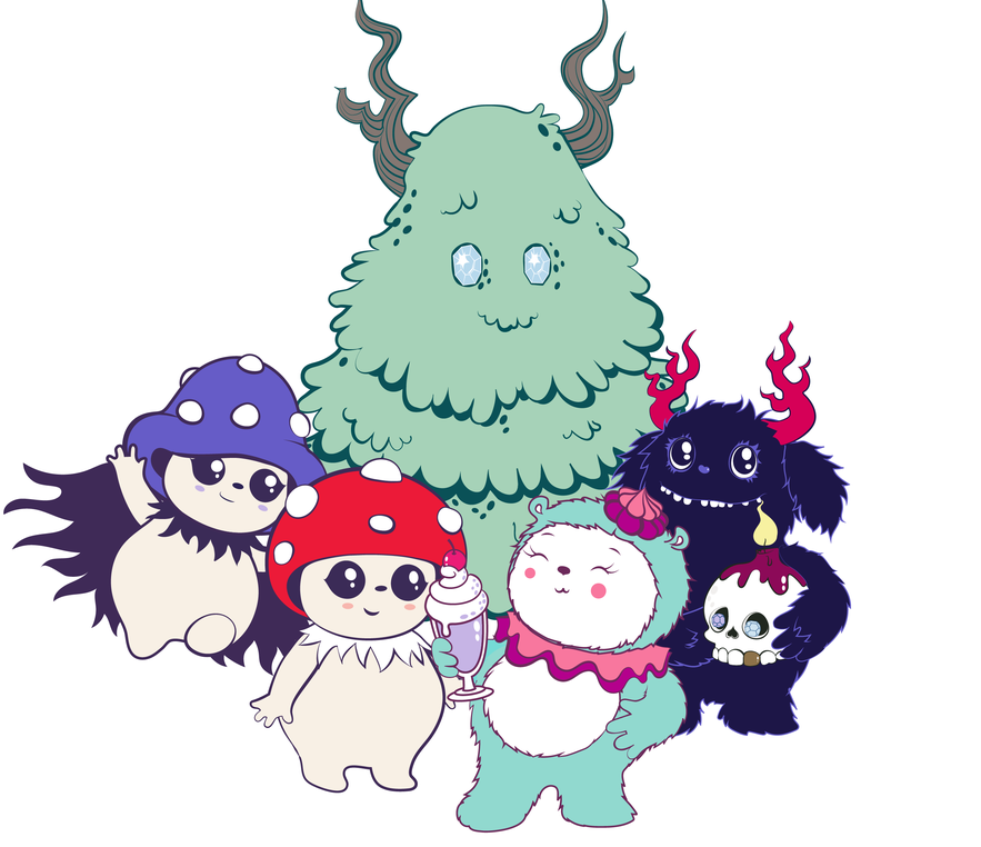 Tulipop family hanging out!