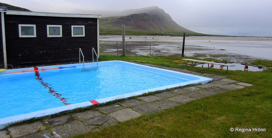 Swimming pool on Laugarnes by Birkimelur on Barðaströnd