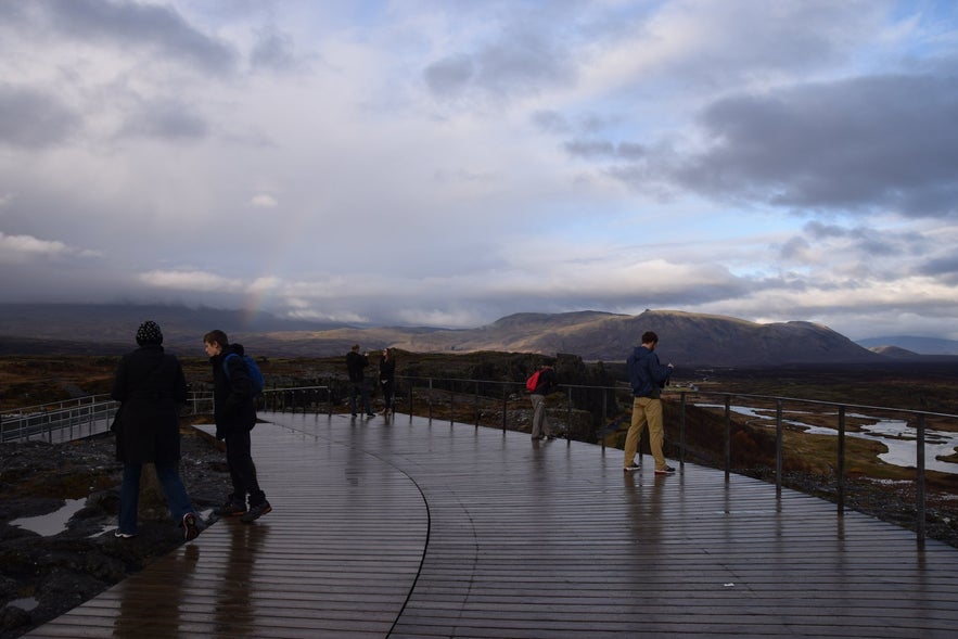 シングヴェトリル国立公園の展望台