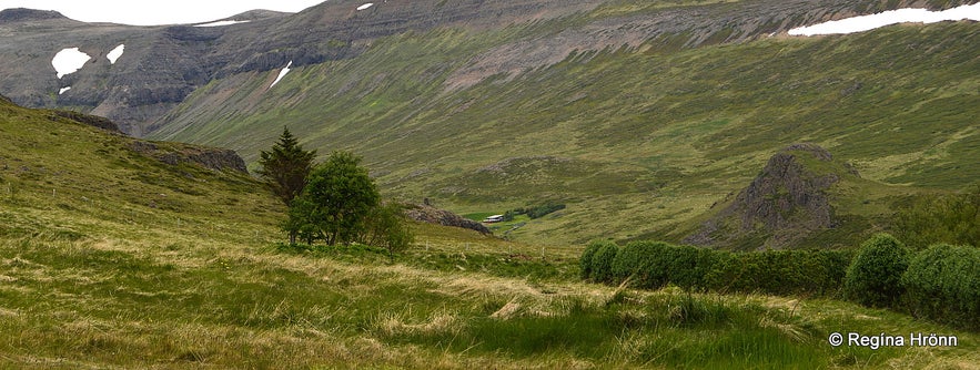 Tungustapi in Sælingsdalur valley West-Iceland