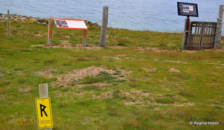 Hringsdalskumlið pagan graves in Arnarfjörður