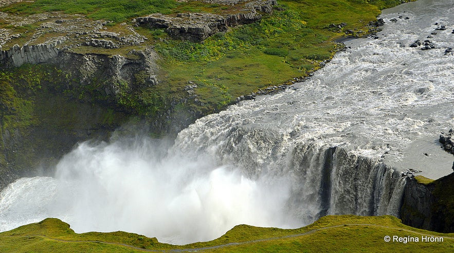 Hafragilsfoss waterfall