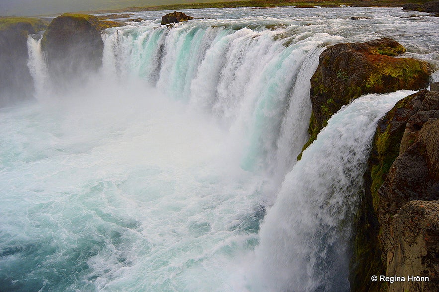 Goðafoss waterfall - the Waterfall of the Gods