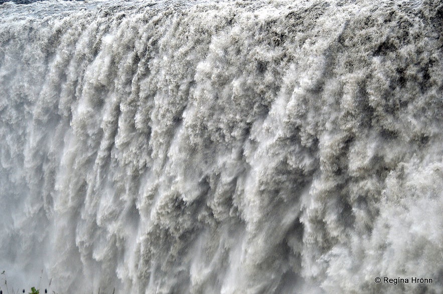 Dettifoss waterfall is Iceland's most powerful waterfall, located in northeast Iceland