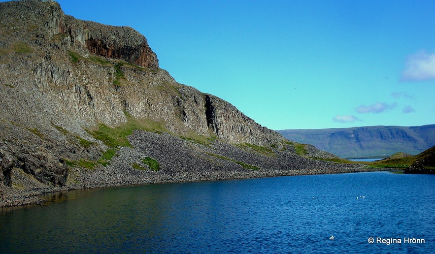 Hiding place of Eirik the Red in Breiðafjörður bay, west Iceland