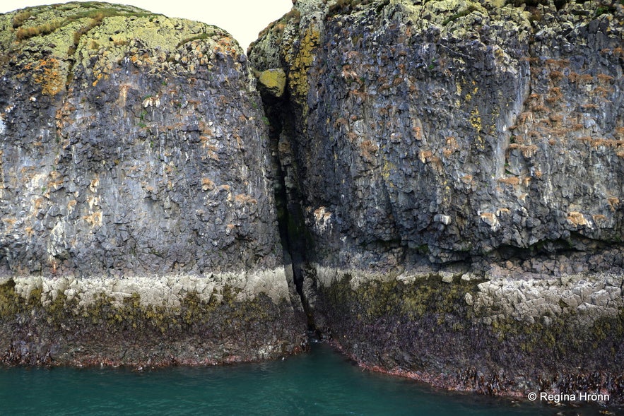 Hvítbjarnarey island in Breiðafjörður bay, west Iceland