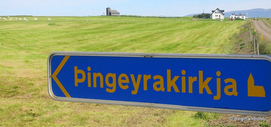 Þingeyrakirkja church in North-Iceland