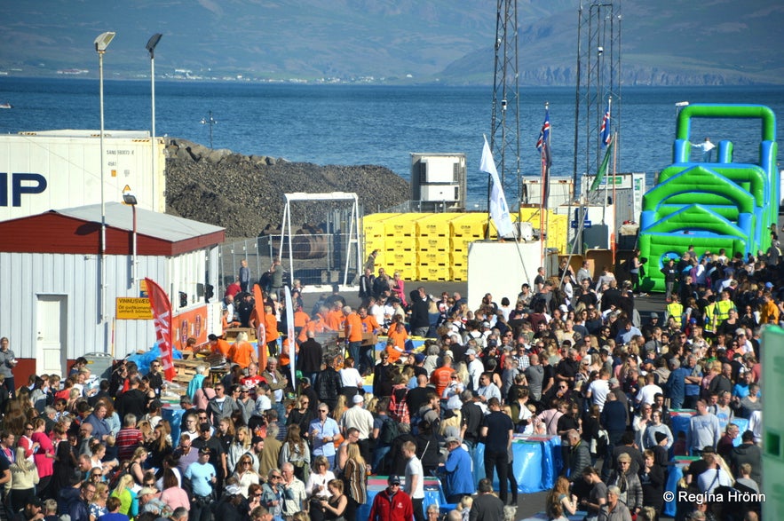 The Great Fish Day in Dalvík, north Iceland