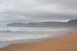 Raudasandur is the longest beach in the Westfjords.