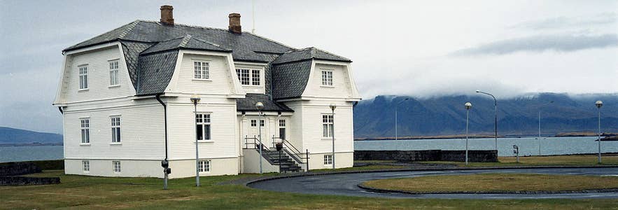Hofdi House in Reykjavik, site of the 1986 Reagan-Gorbachev Cold War summit in Iceland.