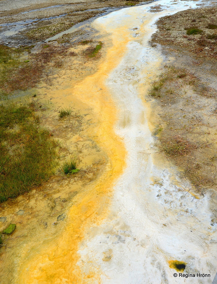 Hveravellir geothermal area in Iceland