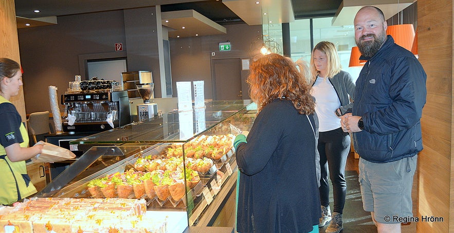 Visiting a bakery in Reykjavík