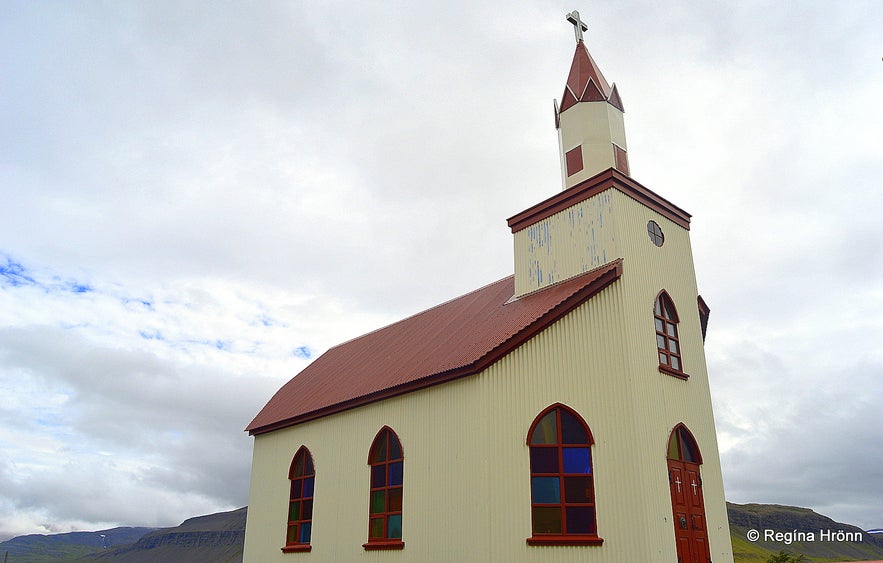 Staðarhólskirkja church at Saurbær West-Iceland