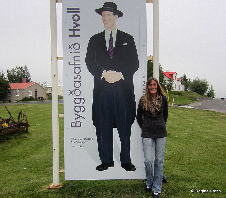 The tallest Icelander was from Dalvík in north Iceland