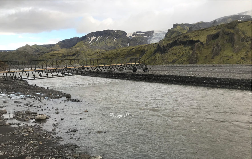 冰島中央內陸高地河路段