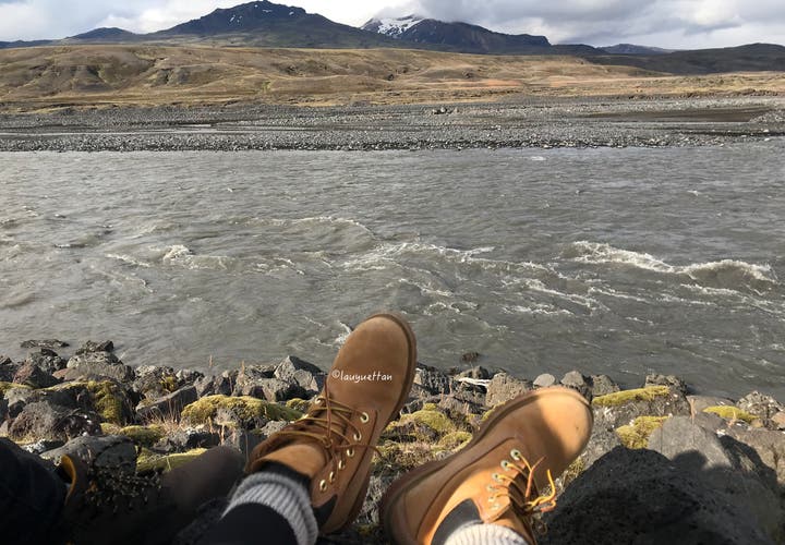 冰島中央內陸高地索斯莫克Thorsmork 山谷河流