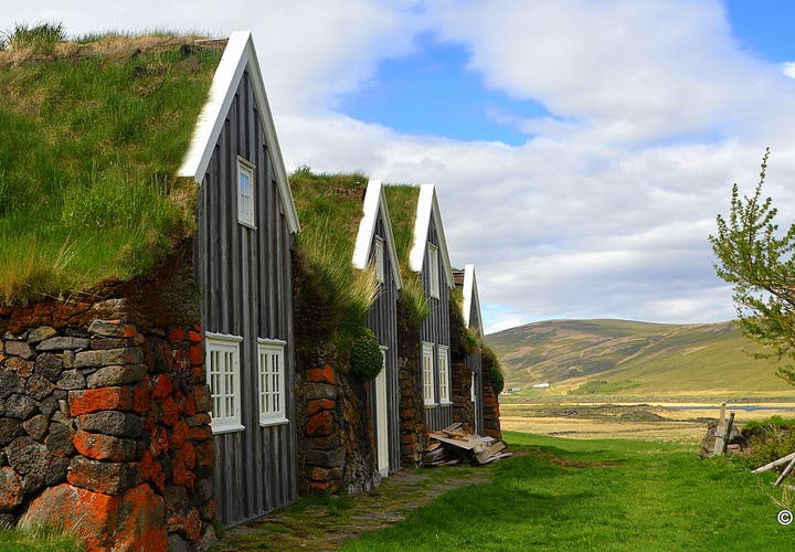 Þverá turf house North-Iceland