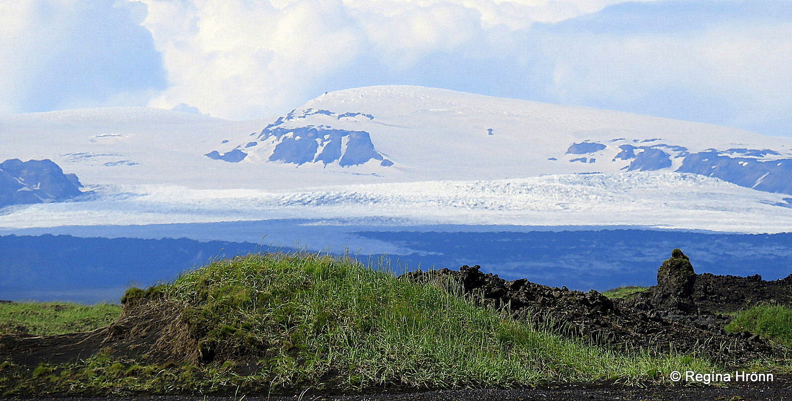 Katla Volcano and Kötlutangi Spit - the Southernmost Point of the Mainland of Iceland