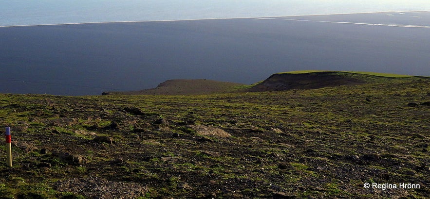 Kötlutangi spit as seen from Hjörleifshöfði cape