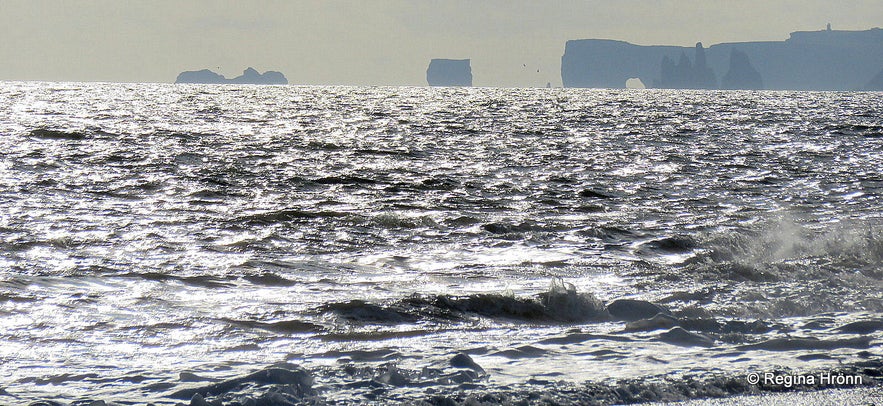 Dyrhólaey as seen from Hjörleifshöfði