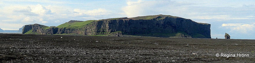 Hjörleifshöfði cape South-Iceland